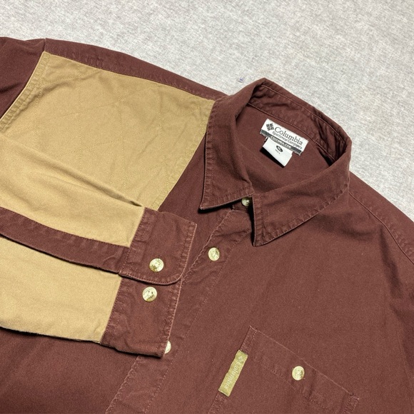 Columbia Sportswear Company Other - Columbia Shirt Mens Extra Large Brown Briarshun Shooting Hunting Rugged XL